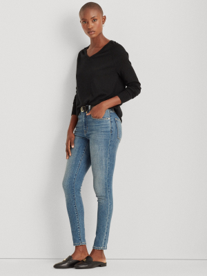 High-rise Skinny Ankle Jean