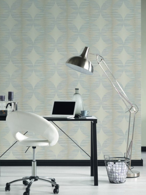 Graphic Shapes Wallpaper In Grey And Metallic Design By Bd Wall