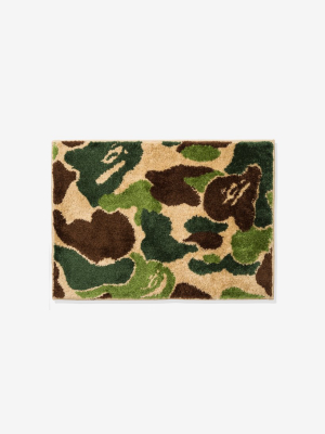 Bape Abc Camo Rug Mat - Green