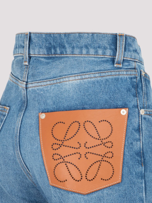 Loewe Anagram High-waisted Jeans