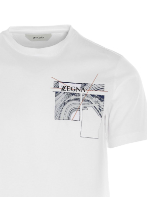 Z Zegna Graphic Print T-shirt