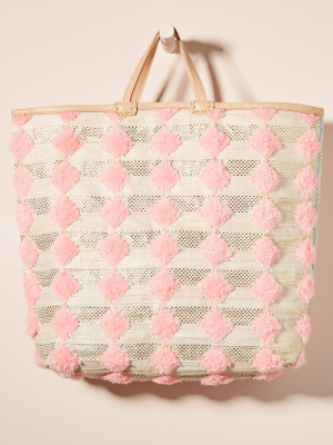 En Shalla Pink Diamond Tote Bag