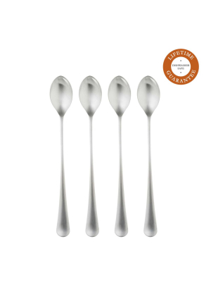 Radford Satin Long Handled Spoon, Set Of 4