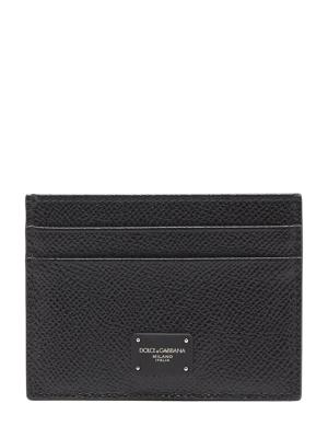 Dolce & Gabbana Logo Plaque Cardholder