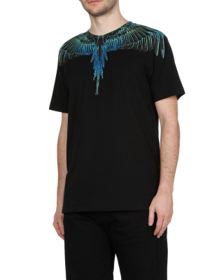 Marcelo Burlon County Of Milan Wings Print T-shirt