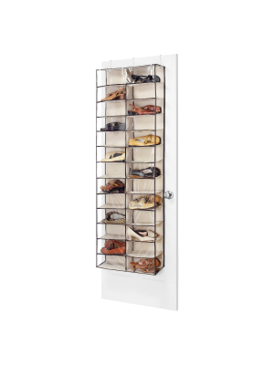 Whitmor Over The Door Shoe Shelves Brown