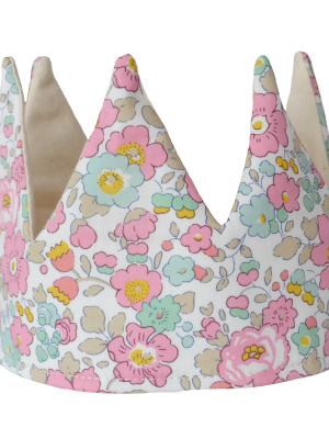 Fable Heart Crown Made With Liberty Fabric Betsy Rose