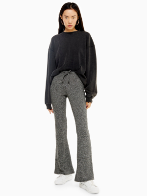 Topshop Branded Flared Pants