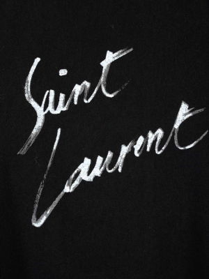 Saint Laurent Logo Signature T-shirt