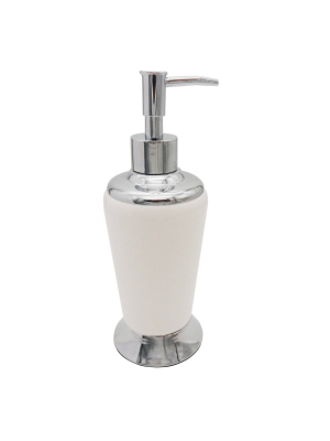 Mod Lotion Pump White/chrome - Popular Bath