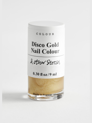 Disco Gold Nail Polish