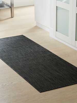 Chilewich ® Basketweave Carbon Woven Floormat 26"x72"