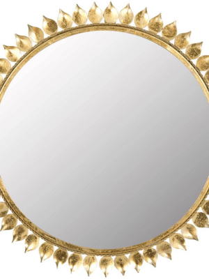 Leon Crown Sunburst Mirror