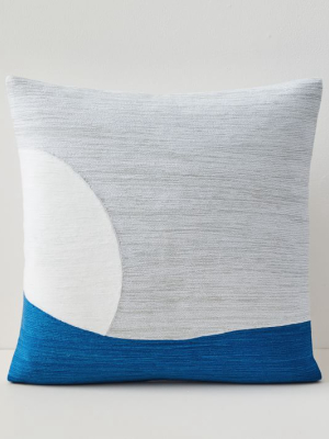 Crewel Peekaboo Pillow Cover