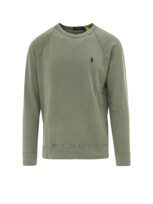 Polo Ralph Lauren Logo Embroidered Crewneck Sweatshirt