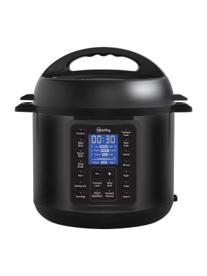 Mealthy Multipot 2.0 6 Quart 9-in-1 Electric Pressure Cooker Slow Cooking With Programmable Lcd Display, Self Sealing Lid, Accessories, And Utensils