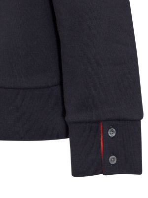 Thom Browne Zipped Drawstring Hoodie