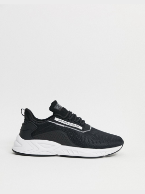 Pull&bear Sneakers In Black