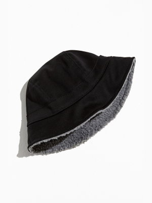 David Catalan Sherpa-lined Bucket Hat