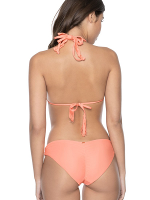 Pilyq Guava Basic Ruched Full Bottom