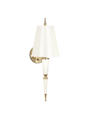 Versailles Sconce With Painted Shade