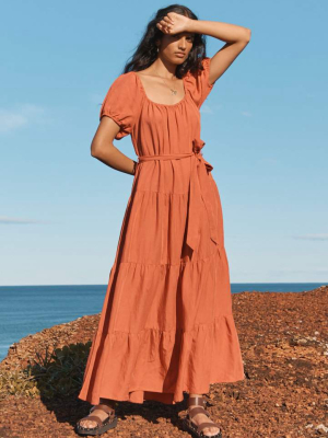 Hartly Maxi Dress Persimmon