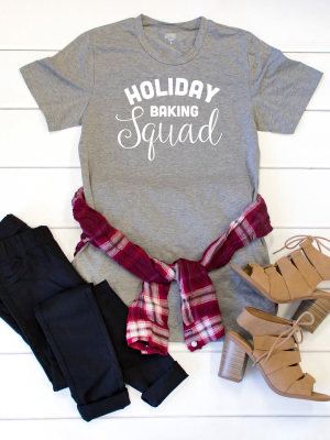 Holiday Baking Squad Crew Neck Tee