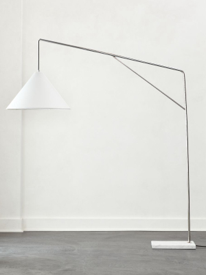 Conan Marble Base Arc Floor Lamp