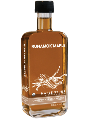 Cinammon + Vanilla Infused Maple Syrup