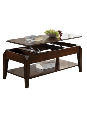 Docila Coffee Table Walnut - Acme Furniture