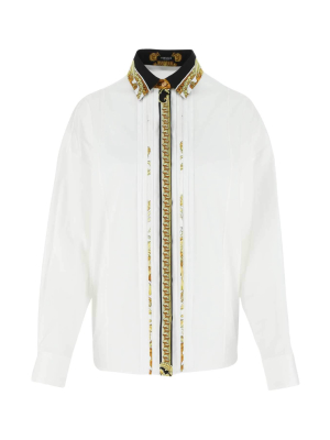 Versace Medusa Renaissance Print Buttoned Shirt