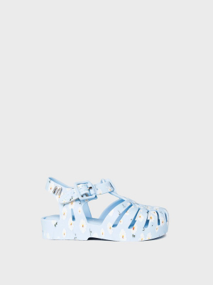 Mini Melissa Little Girls' Printed Possession Sandal