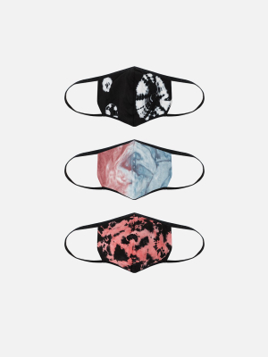 Face Mask - Three Pack / Tie Dye I