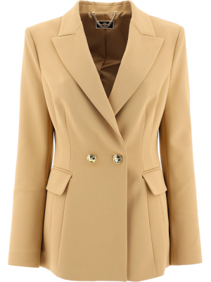 Elisabetta Franchi Double Breasted Blazer