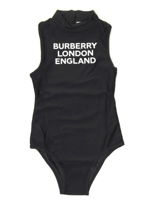 Вurberry Kids Logo Printed Swimsuit