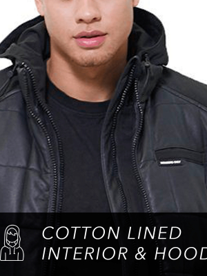 Bogo - Men's Grid Quilted Bomber Jacket (and Vest)