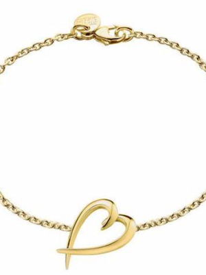 Yellow Gold Vermeil Heart Bracelet