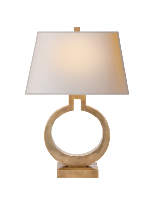 Ring Form Large Table Lamp In Various Colors