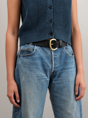 Estate Belt In Black