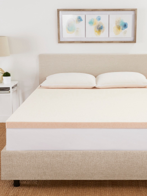 2" Copper Infused Gel Memory Foam Mattress Topper - Copperfresh