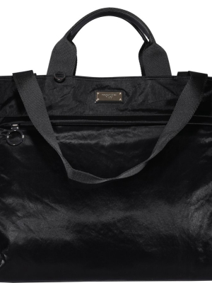 Dolce & Gabbana Logo Zipped Shopper Bag