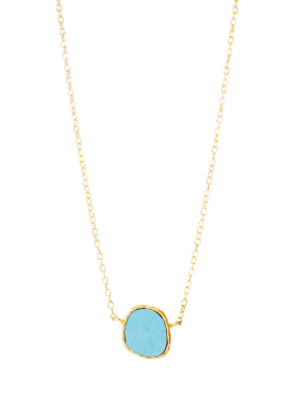 Delicate Necklace - Turquoise