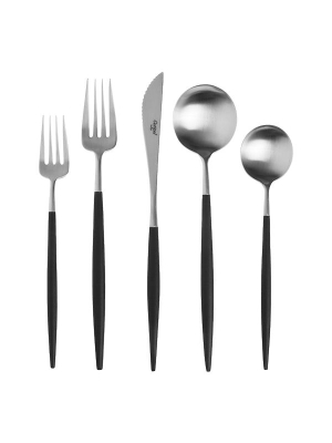 Goa Cutlery - Brushed Steel - 5pc Set