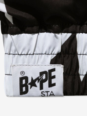 Bape Sta Pattern Down Jacket - Black