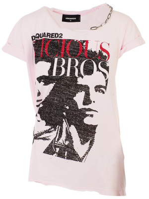 Dsquared2 Graphic Printed T-shirt