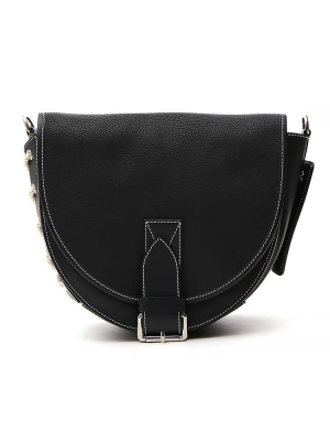 Jw Anderson Front Flap Leather Shoulder Bag