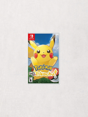 Nintendo Switch Pokémon Let’s Go Pikachu Video Game