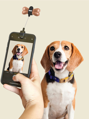 Dog Treat Selfie Clip