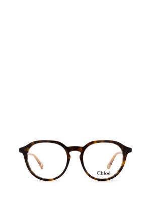 Chloé Eyewear Round Frame Glasses