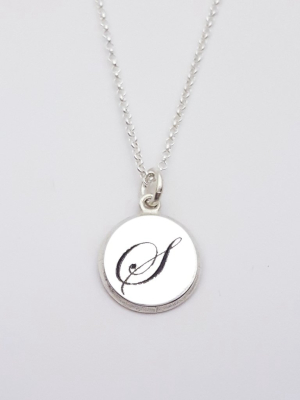 Personalized Initial Pendant